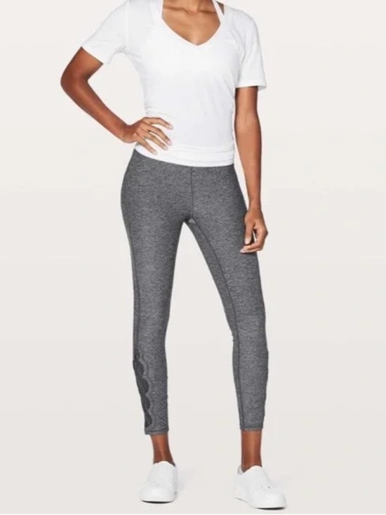 lululemon athletica Pants - lululemon athletica Heather Gray High-Rise Leggings